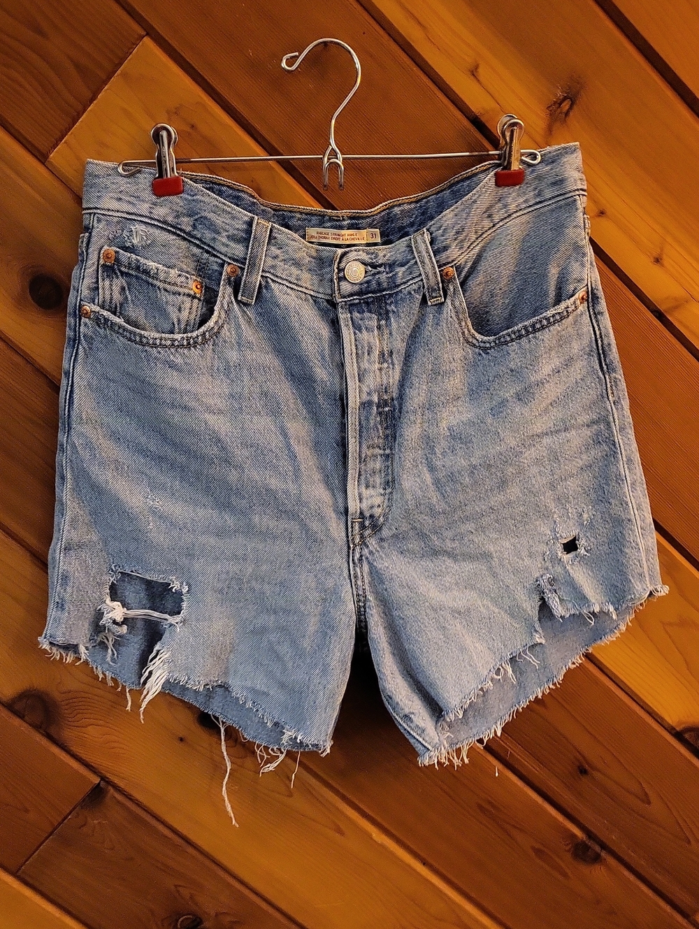 💙DENIM Ribcage LEVIS SHORTS